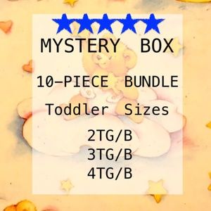 5️⃣⭐ ❤️📦⬇️Toddler Girl 4 4T Mystery 10 Piece Bundle